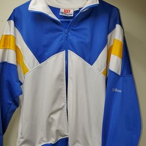 Vintage Wilson Windbreaker jacket size L